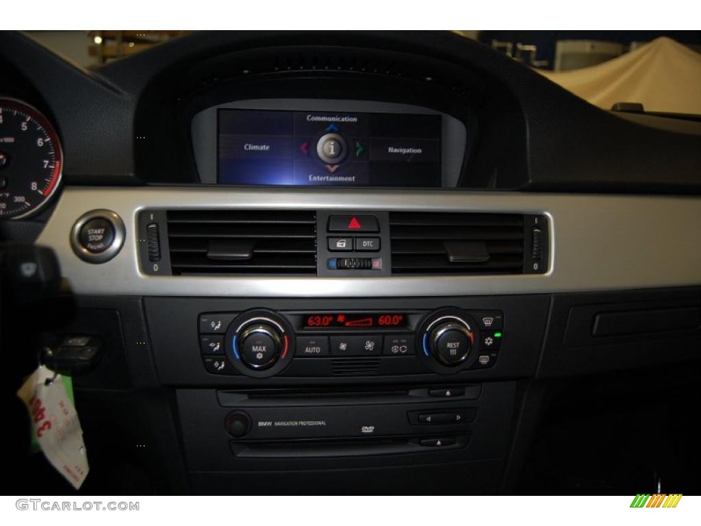 2007 3 Series 335i Coupe - Jet Black / Black photo #29