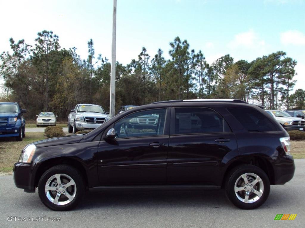 2007 Equinox LT - Black / Light Gray photo #2