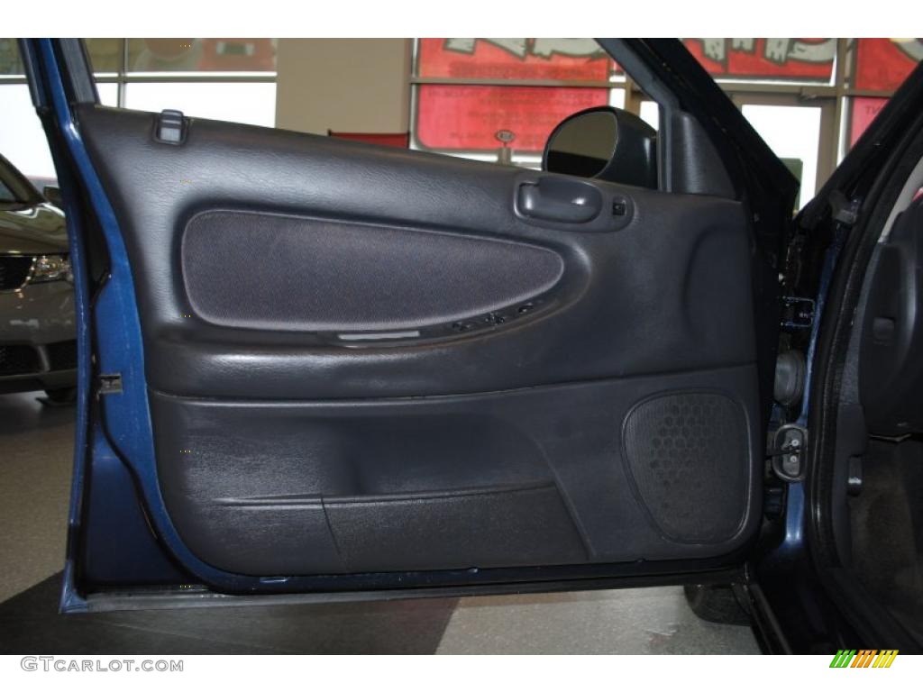 2002 Sebring LX Sedan - Deep Sapphire Blue Pearl / Dark Slate Gray photo #44