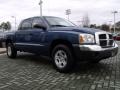 2005 Patriot Blue Pearl Dodge Dakota SLT Quad Cab  photo #7