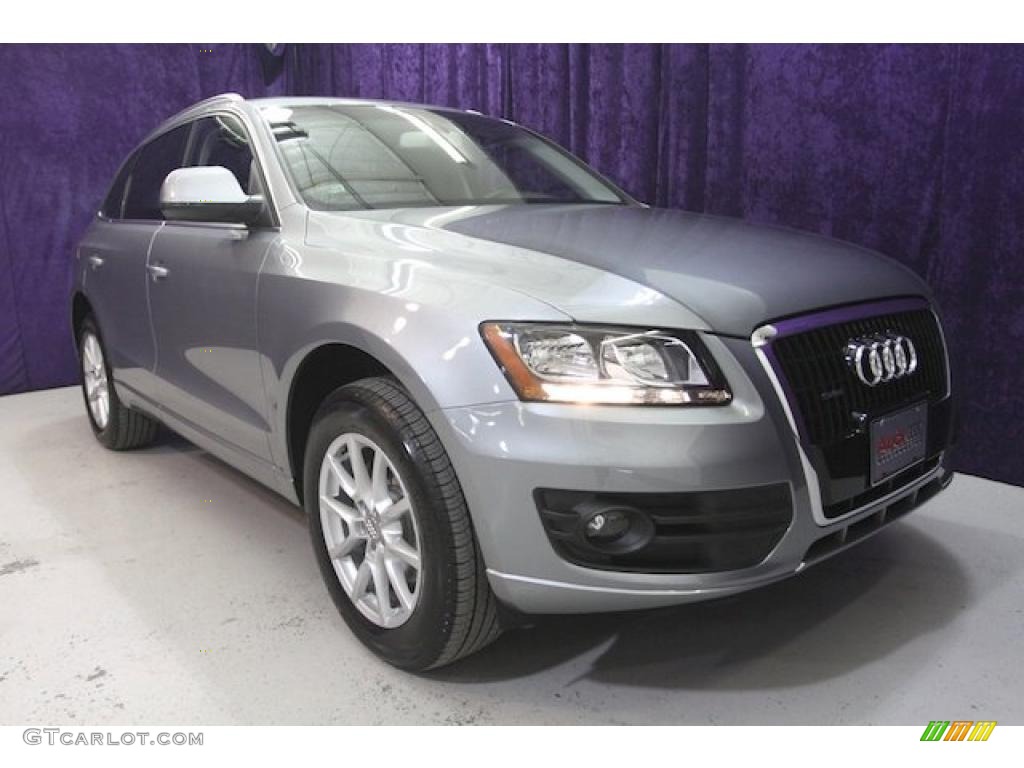 2009 Q5 3.2 Premium quattro - Quartz Gray Metallic / Black photo #1