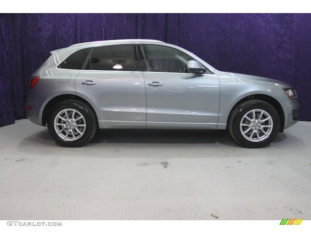 2009 Q5 3.2 Premium quattro - Quartz Gray Metallic / Black photo #2