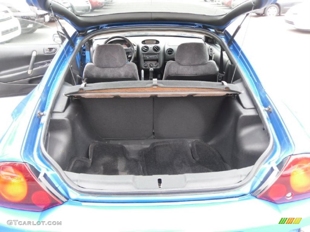 2002 Eclipse GS Coupe - Chrome Blue Pearl / Black photo #16