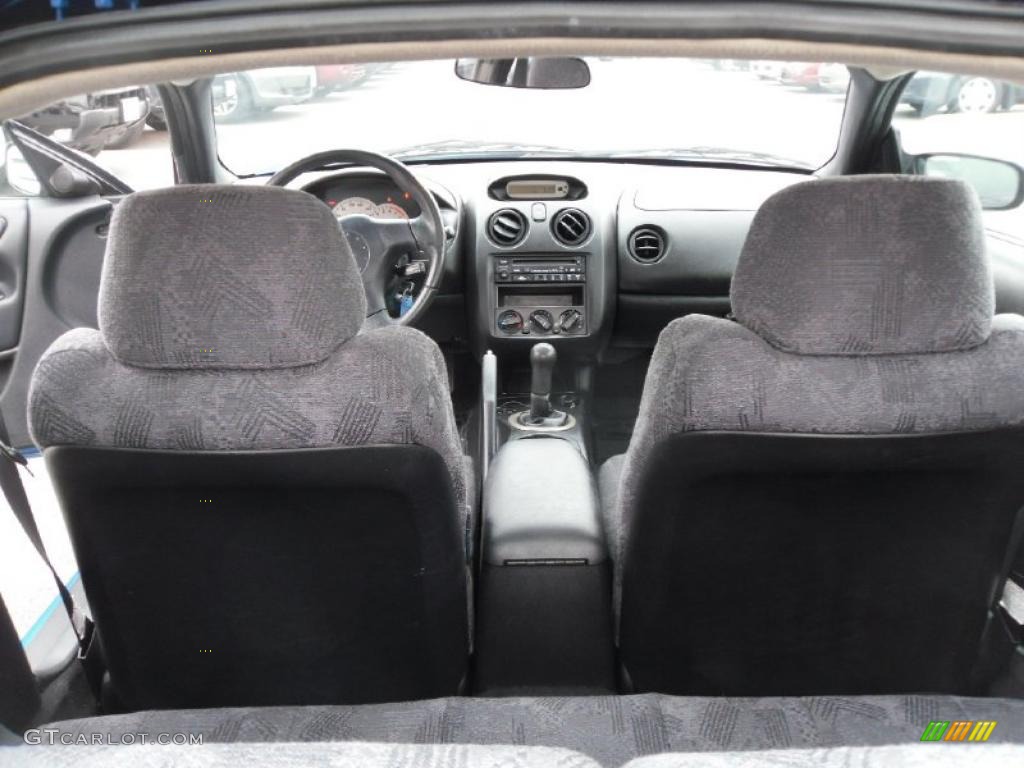 2002 Eclipse GS Coupe - Chrome Blue Pearl / Black photo #17