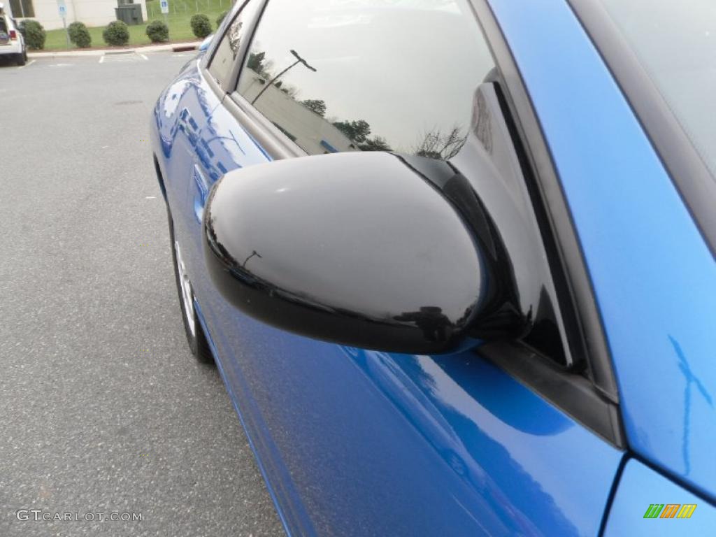 2002 Eclipse GS Coupe - Chrome Blue Pearl / Black photo #22