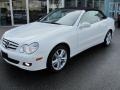 Arctic White - CLK 350 Cabriolet Photo No. 2