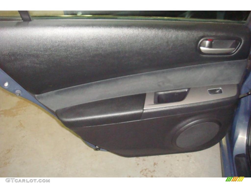 2009 MAZDA6 i Sport - Comet Gray Mica / Black photo #14