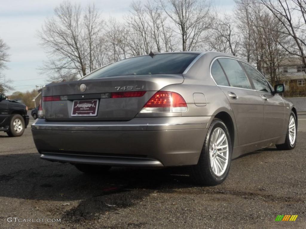 2004 7 Series 745Li Sedan - Kalahari Beige Metallic / Dark Beige/Beige III photo #3