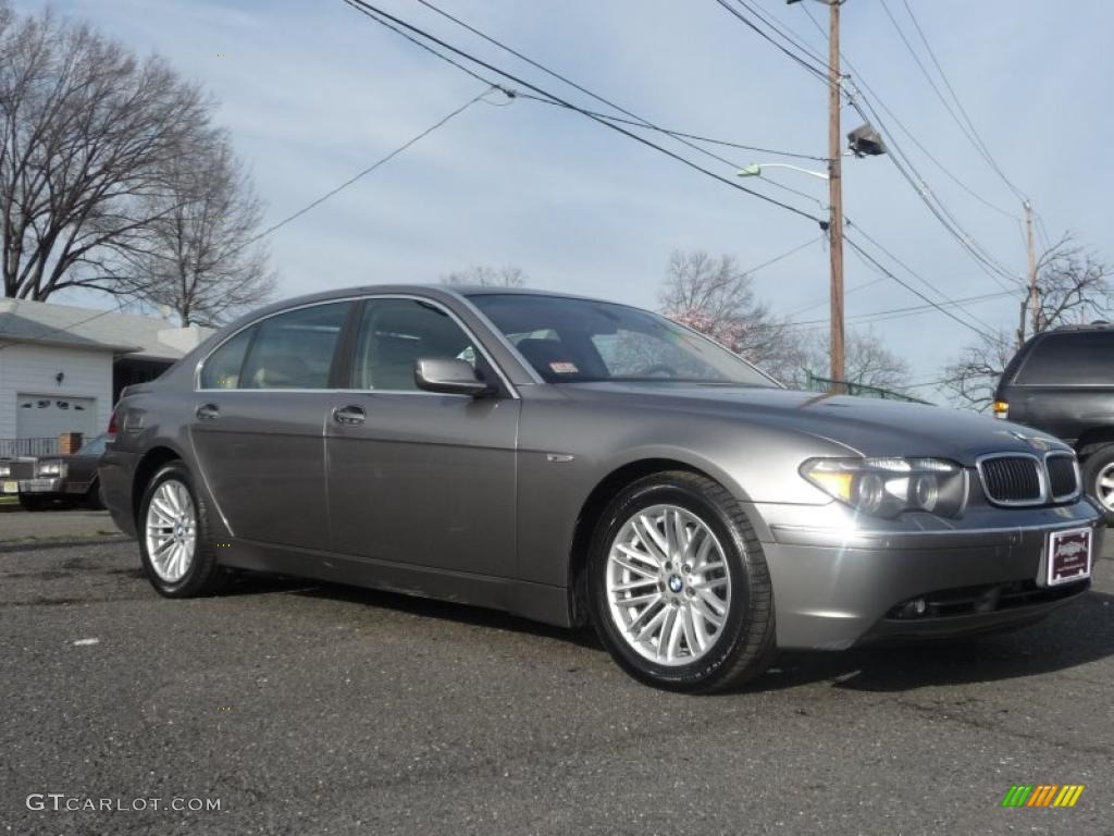 2004 7 Series 745Li Sedan - Kalahari Beige Metallic / Dark Beige/Beige III photo #11