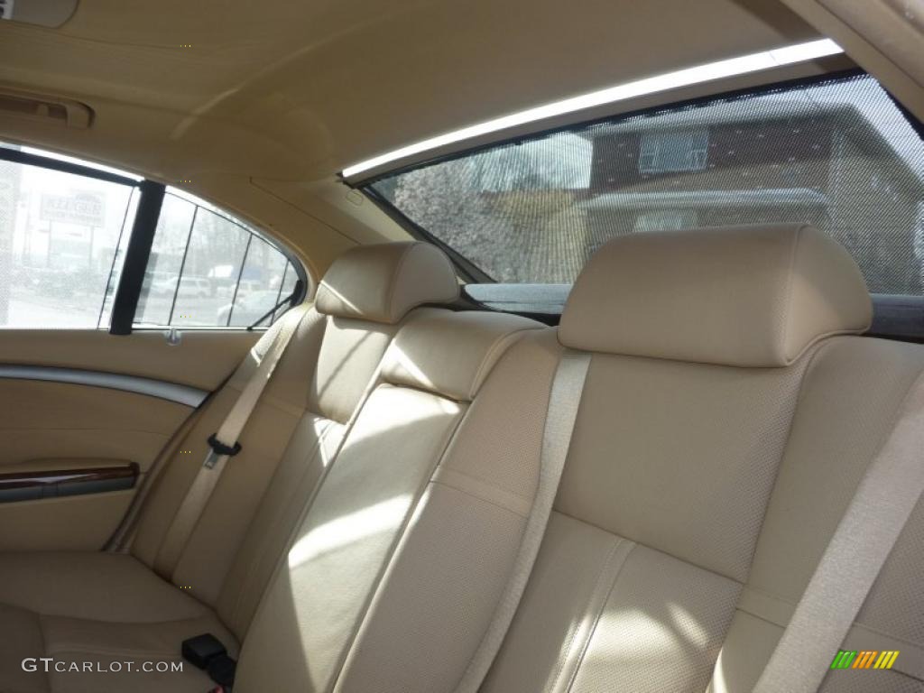 2004 7 Series 745Li Sedan - Kalahari Beige Metallic / Dark Beige/Beige III photo #25