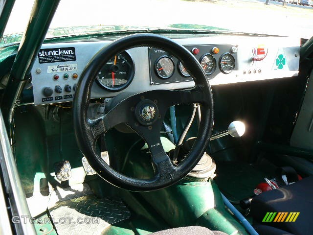 Black Interior 1973 Alfa Romeo GTV Vintage Racecar Photo #277153