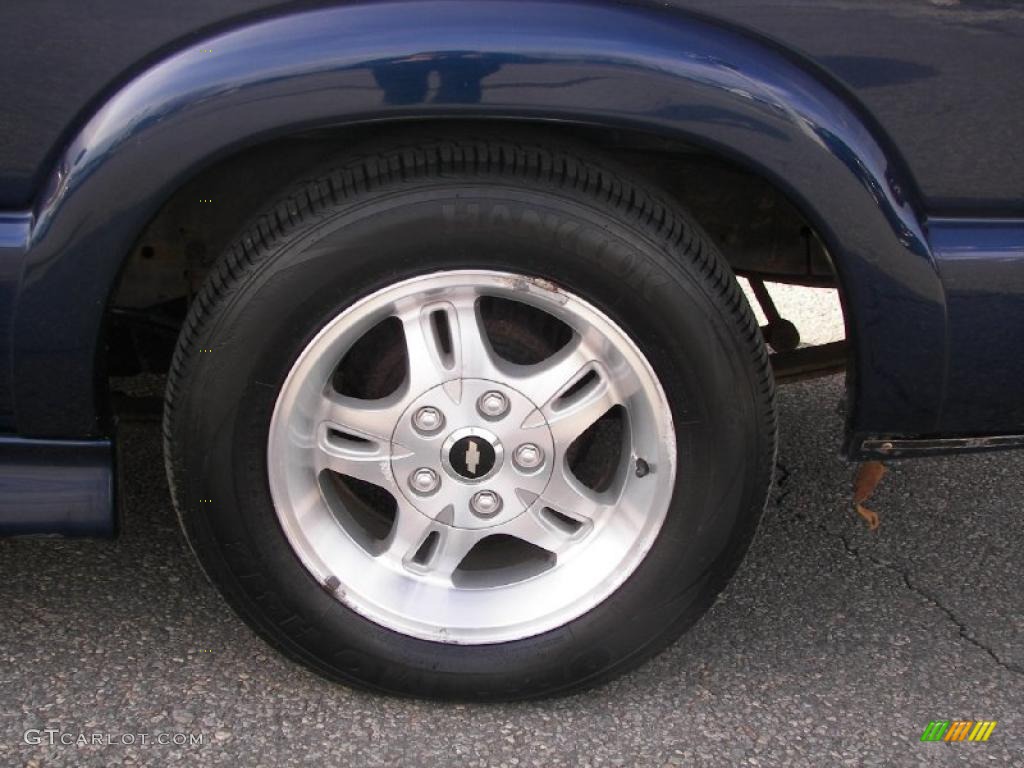 2003 S10 Xtreme Extended Cab - Indigo Blue Metallic / Graphite photo #9