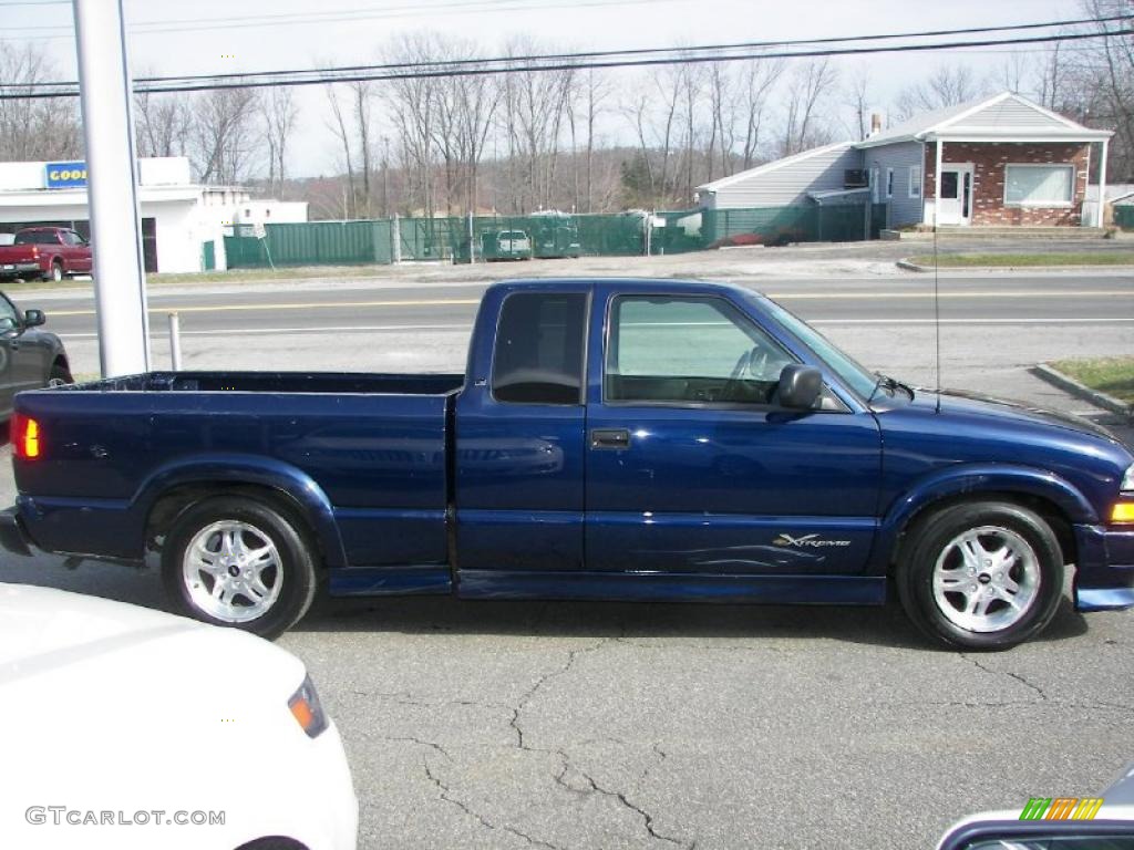 2003 S10 Xtreme Extended Cab - Indigo Blue Metallic / Graphite photo #15