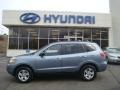 2009 Silver Blue Hyundai Santa Fe GLS 4WD  photo #1