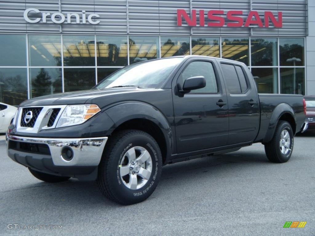 2010 Frontier SE Crew Cab - Night Armor Metallic / Steel photo #1