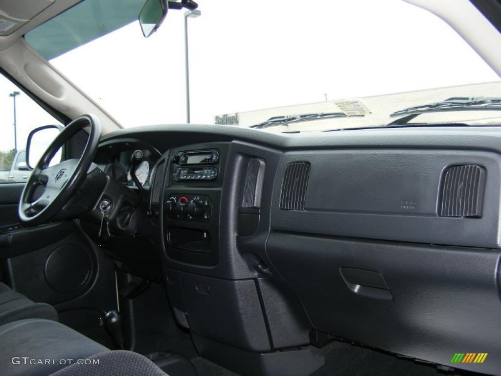 2003 Ram 1500 SLT Quad Cab 4x4 - Light Almond Pearl / Dark Slate Gray photo #18