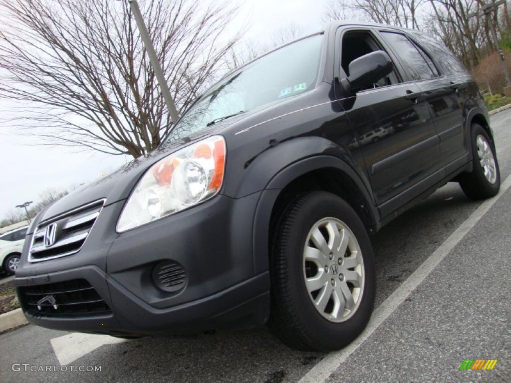 2005 CR-V EX 4WD - Nighthawk Black Pearl / Black photo #1