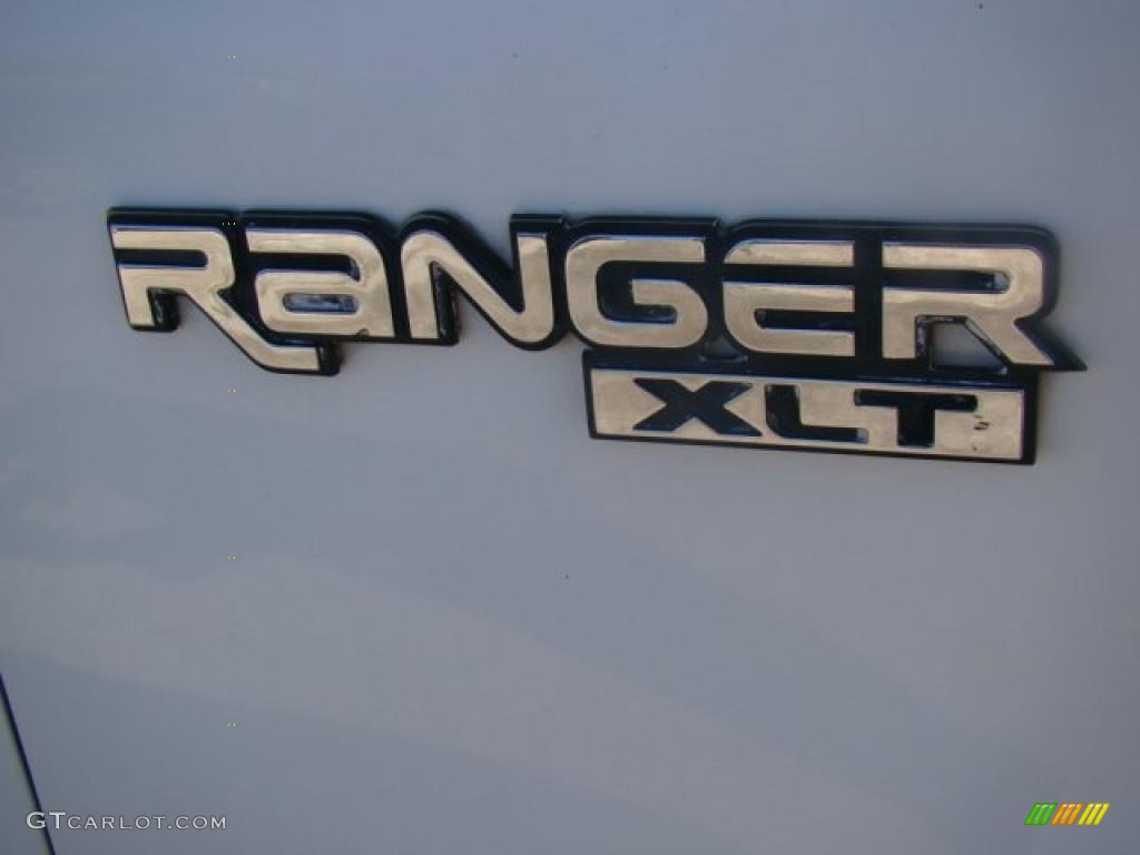 1999 Ranger XLT Extended Cab - Oxford White / Medium Graphite photo #33