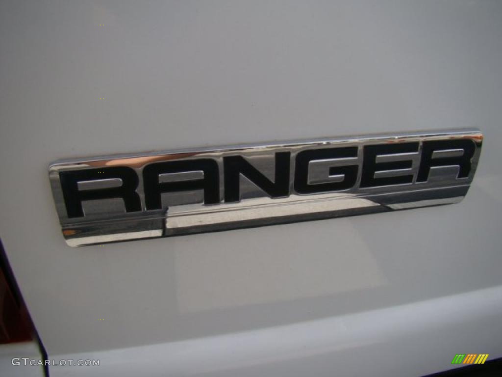 2006 Ranger XL Regular Cab - Oxford White / Medium Dark Flint photo #30
