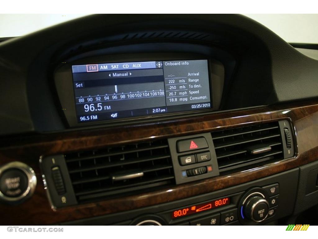 2008 3 Series 335i Convertible - Black Sapphire Metallic / Saddle Brown/Black photo #21