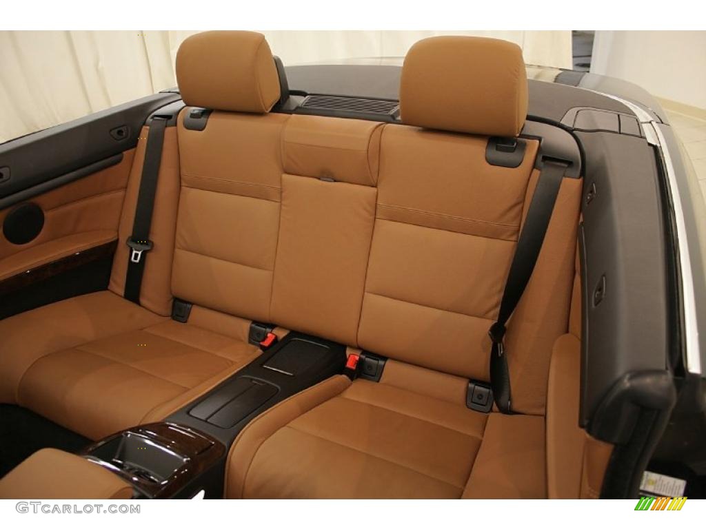 2008 3 Series 335i Convertible - Black Sapphire Metallic / Saddle Brown/Black photo #32