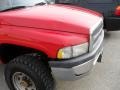 1998 Flame Red Dodge Ram 2500 Laramie Extended Cab 4x4  photo #2