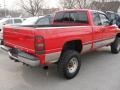 1998 Flame Red Dodge Ram 2500 Laramie Extended Cab 4x4  photo #11