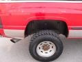 1998 Flame Red Dodge Ram 2500 Laramie Extended Cab 4x4  photo #12