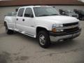 2002 Summit White Chevrolet Silverado 3500 LT Crew Cab 4x4 Dually  photo #6