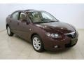 Phantom Purple Mica 2007 Mazda MAZDA3 i Sport Sedan Exterior