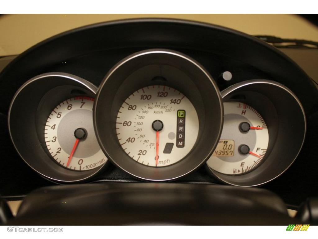 2007 Mazda MAZDA3 i Sport Sedan Gauges Photo #27732195