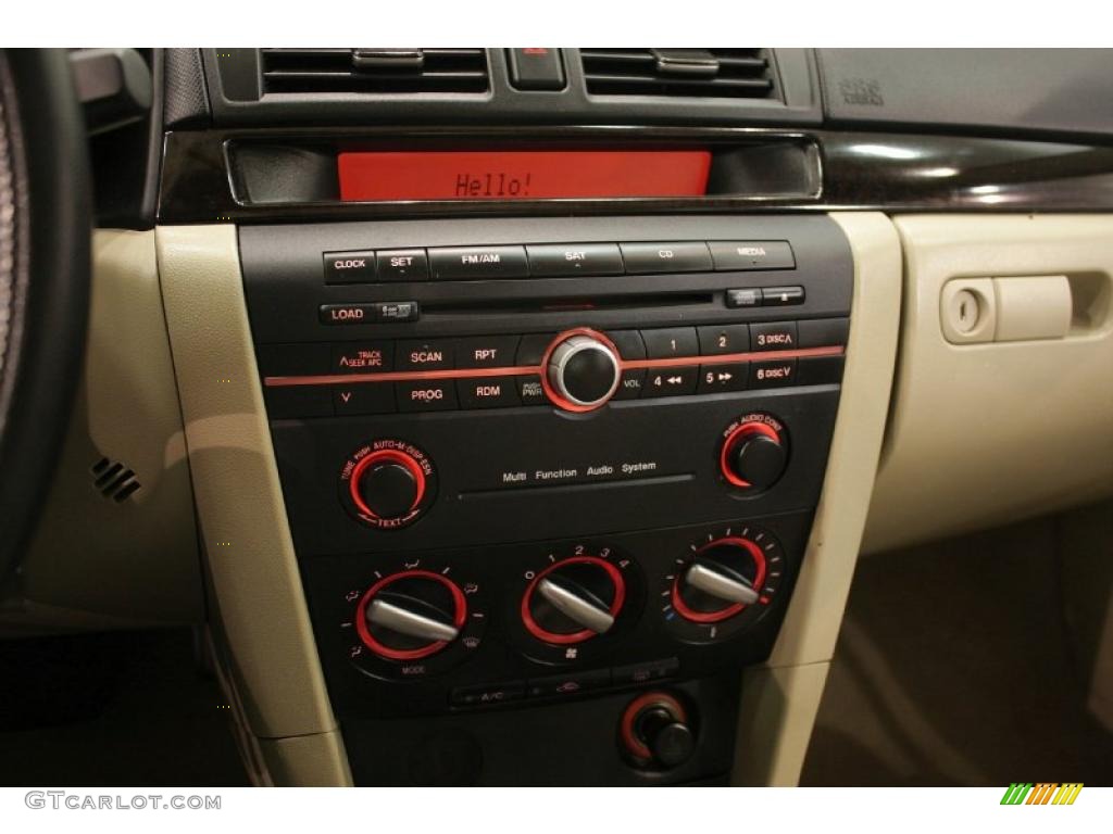 2007 Mazda MAZDA3 i Sport Sedan Audio System Photo #27732203