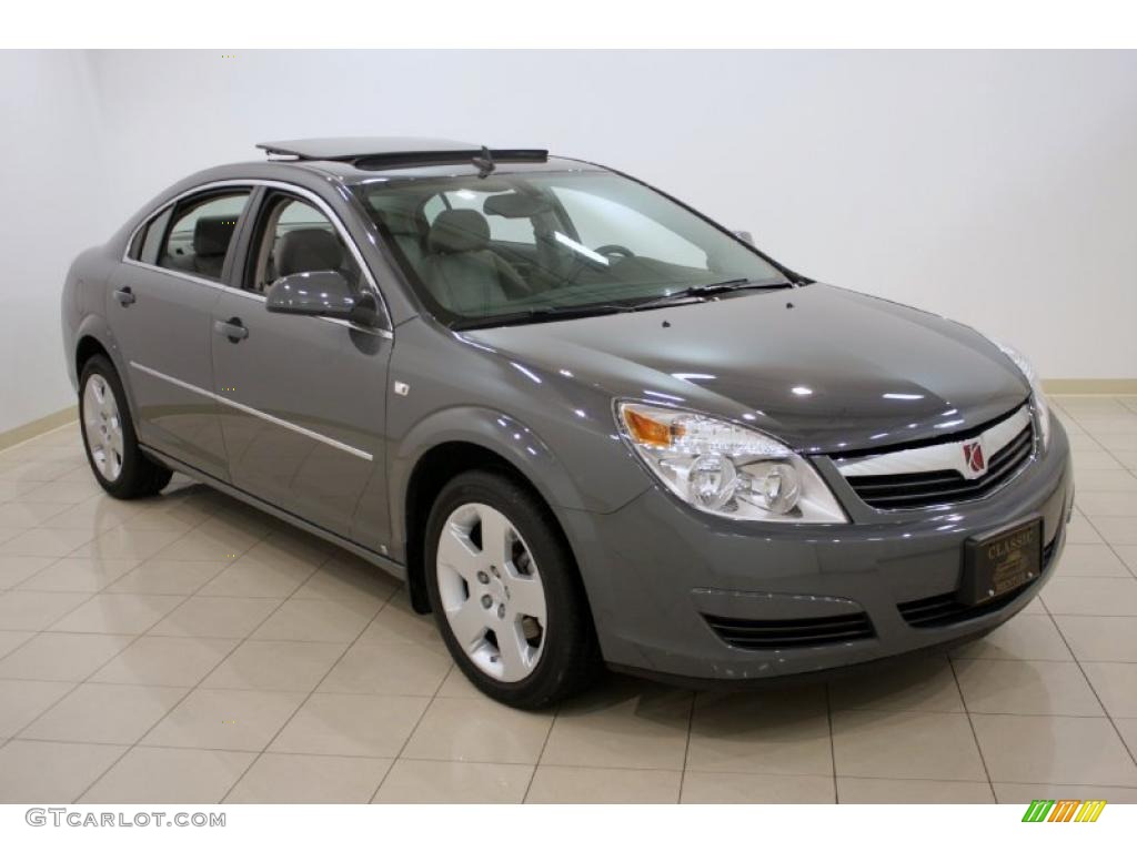2008 Aura XE 3.5 - Techno Gray / Gray photo #1
