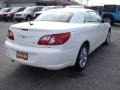 2008 Stone White Chrysler Sebring Limited Hardtop Convertible  photo #4