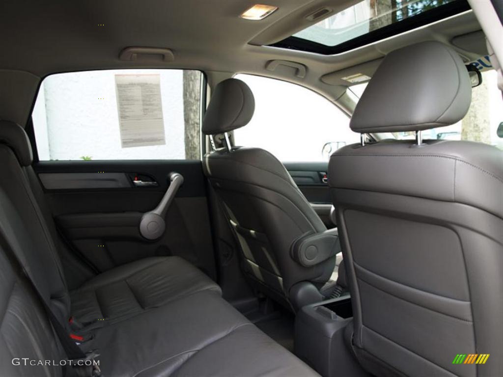 2007 CR-V EX-L - Taffeta White / Gray photo #13