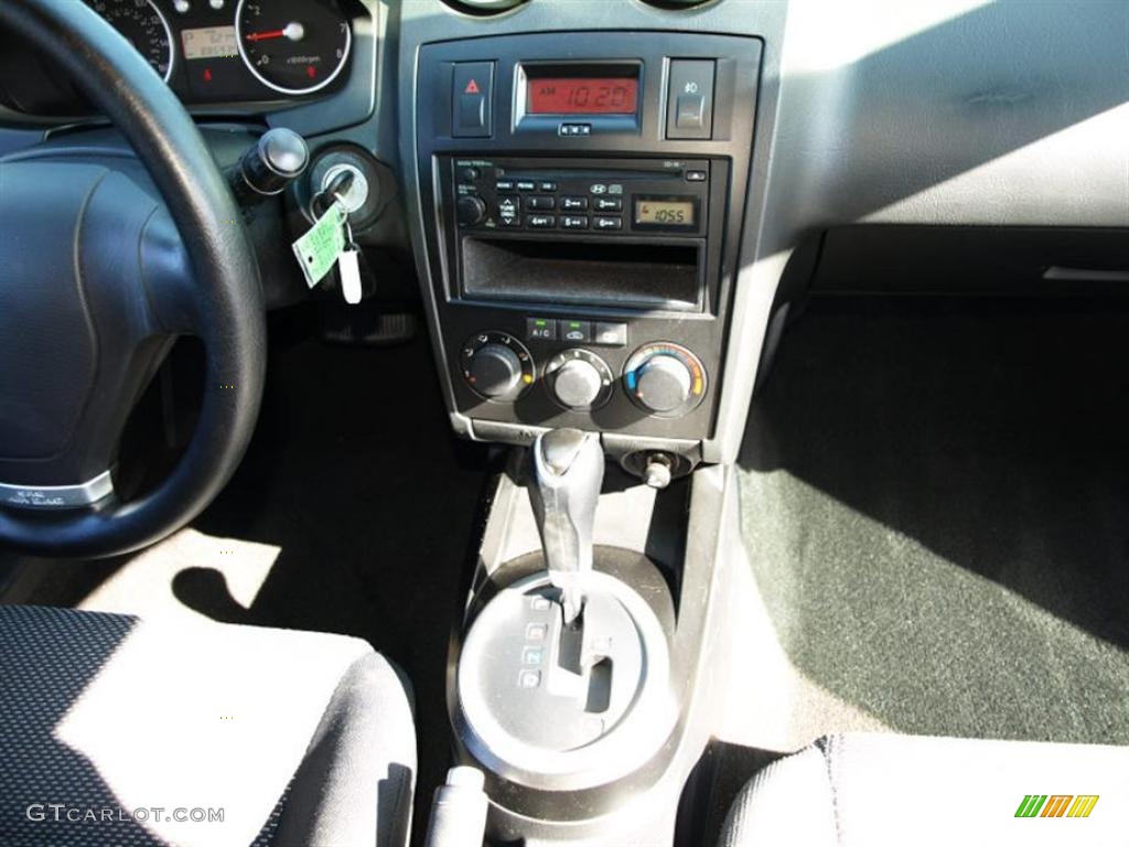 2006 Tiburon GS - Moonlit Blue Metallic / Black photo #11