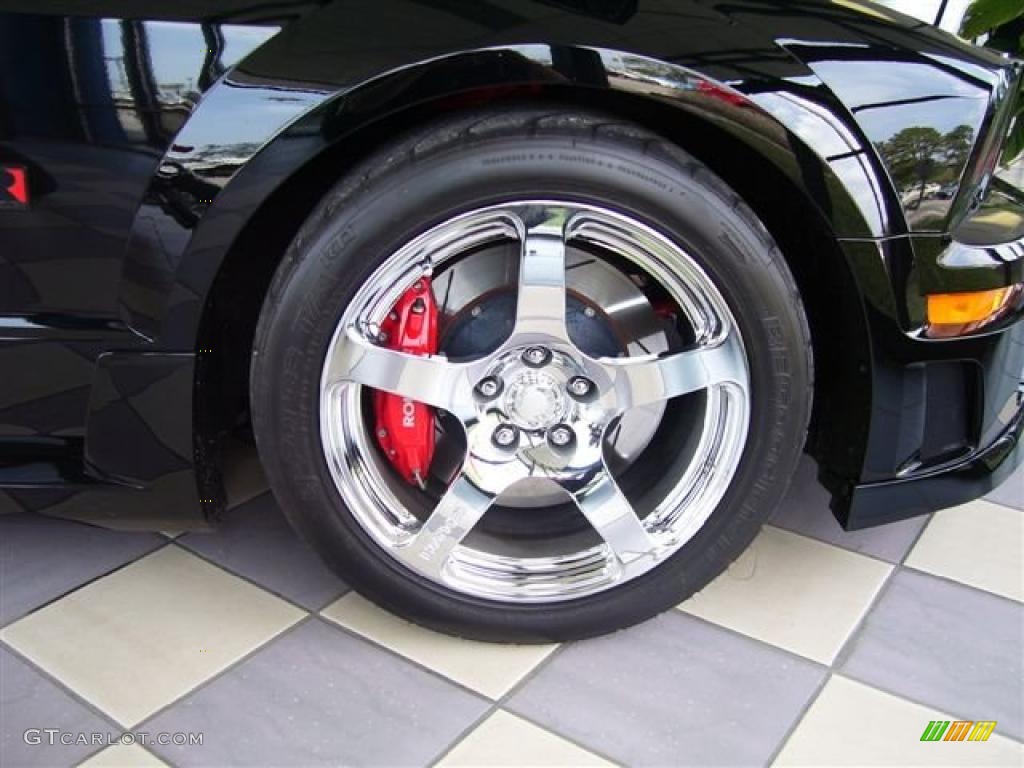 2007 Ford Mustang Roush Stage 3 Blackjack Coupe Wheel Photos