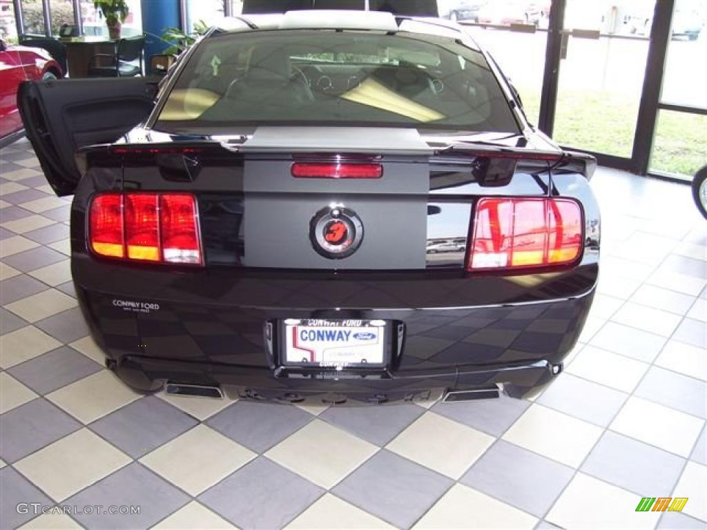 2007 Mustang Roush Stage 3 Blackjack Coupe - Black / Dark Charcoal photo #8