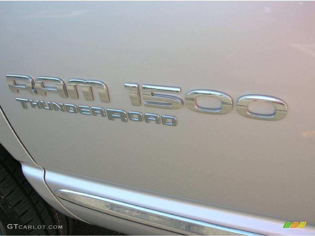 2007 Ram 1500 Thunder Road Quad Cab 4x4 - Bright Silver Metallic / Medium Slate Gray photo #9