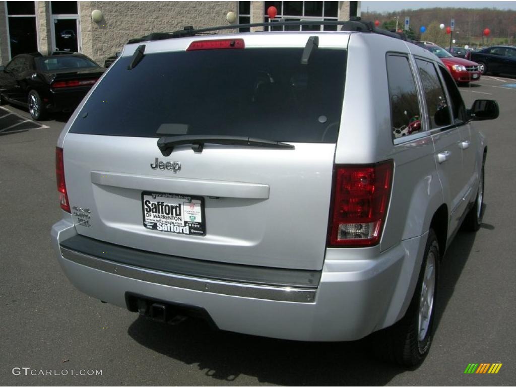 2006 Grand Cherokee Limited 4x4 - Bright Silver Metallic / Medium Slate Gray photo #5