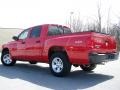 2008 Flame Red Dodge Dakota SXT Crew Cab 4x4  photo #4