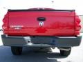 2008 Flame Red Dodge Dakota SXT Crew Cab 4x4  photo #6