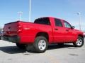 2008 Flame Red Dodge Dakota SXT Crew Cab 4x4  photo #9