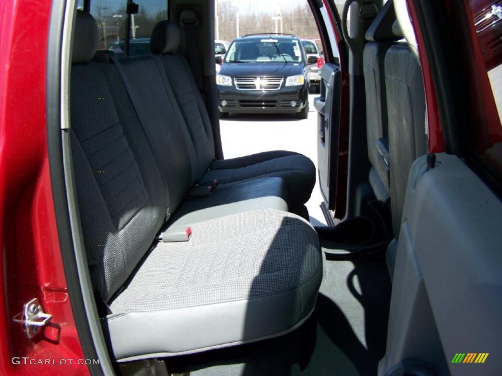 2008 Ram 1500 SXT Quad Cab 4x4 - Inferno Red Crystal Pearl / Medium Slate Gray photo #14