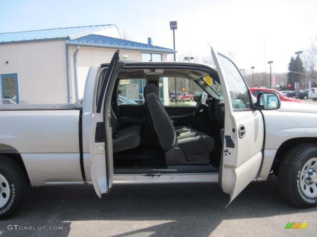 2006 Silverado 1500 Work Truck Extended Cab - Silver Birch Metallic / Dark Charcoal photo #30