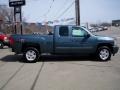 2010 Blue Granite Metallic Chevrolet Silverado 1500 LT Extended Cab 4x4  photo #4