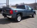 2010 Blue Granite Metallic Chevrolet Silverado 1500 LT Extended Cab 4x4  photo #5