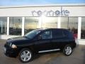 2010 Brilliant Black Crystal Pearl Jeep Compass Limited 4x4  photo #1