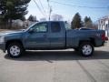 2010 Blue Granite Metallic Chevrolet Silverado 1500 LT Extended Cab 4x4  photo #8