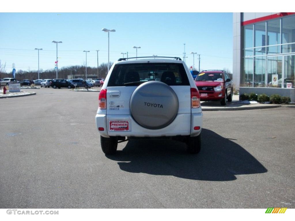 2002 RAV4  - Natural White / Taupe photo #6